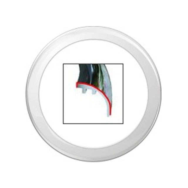 VDO ViewLine 85mm Πλαίσιο Στρογγυλό Λευκό