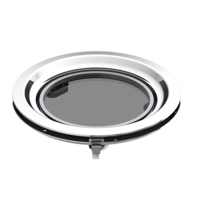 Φινιστρίνι Στρογγυλό Ανοξείδωτο 316, 220MM/198MM