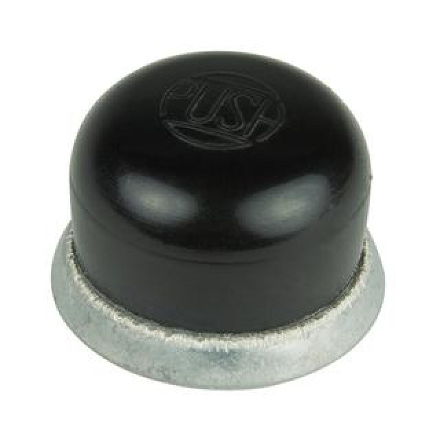 
Black Screw on Rubber Push Button Cover