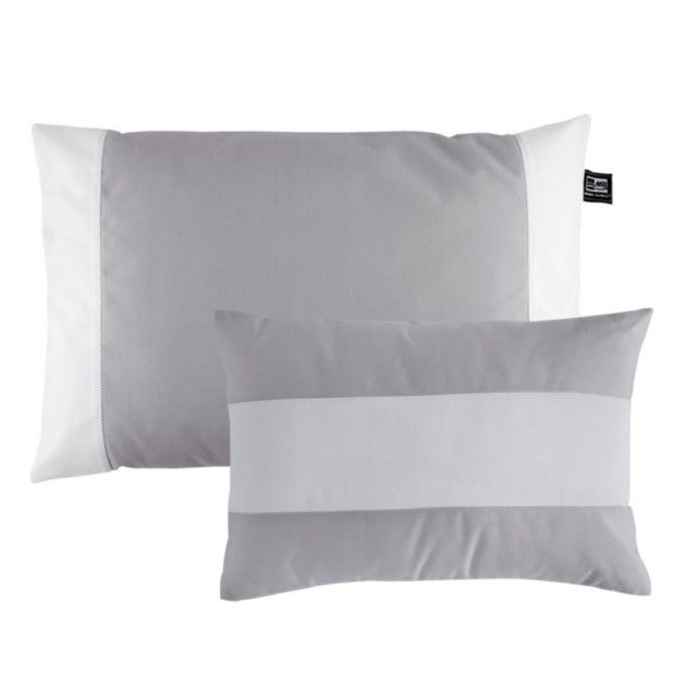 Μαξιλάρια Αδιάβροχα Γκρι , 2 τεμ.